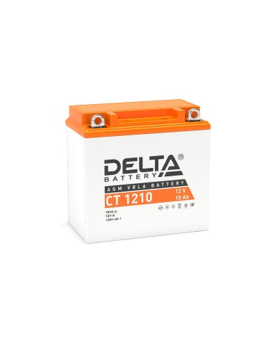 Delta CT 1210. Аккумулятор герметичный свинцово-кислотный стартерный. Delta в Омске