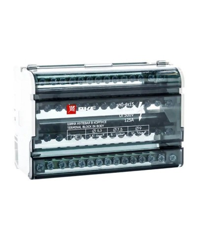 Шина нулевая в корпусе 4х15 (sn0-4х15). Шина нулевая в корпусе. EKF в Омске