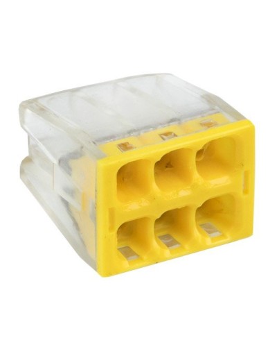 СМК 2273-246 6-проводная PROxima (plc-smk-2273-246). Строительно-монтажная клемма с пастой. EKF в Омске