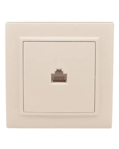 Минск Розетка RJ-45 1-мест. СП (ERK01-035-20). Розетка RJ-45 1-мест. СП. EKF в Омске