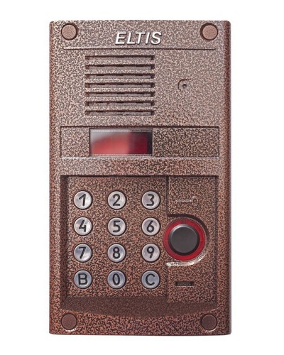 DP300-RD24 (медь). Блок вызова домофона. ELTIS в Омске