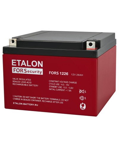 ETALON FORS 1226. Аккумулятор герметичный свинцово-кислотный. ETALON в Омске