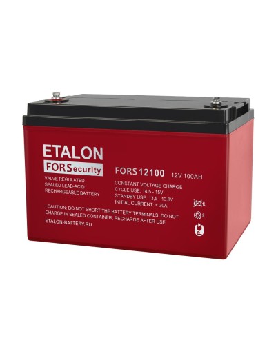 ETALON FORS 12100. Аккумулятор герметичный свинцово-кислотный. ETALON в Омске