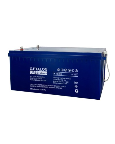 G.ETALON GL 12-200. Аккумулятор герметичный свинцово-кислотный. ETALON в Омске