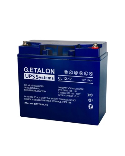 G.ETALON GL 12-17. Аккумулятор герметичный свинцово-кислотный. ETALON в Омске