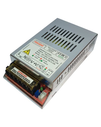 75W/12-24V/140AL. Импульсный блок питания. FARADAY в Омске