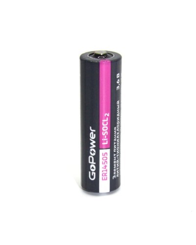ER14505 GoPower. Литий-тионилхлоридный элемент питания. GoPower в Омске