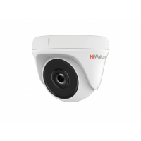 DS-T133 (2.8 mm). Бюджетная видеокамера TVI купольная. HiWatch