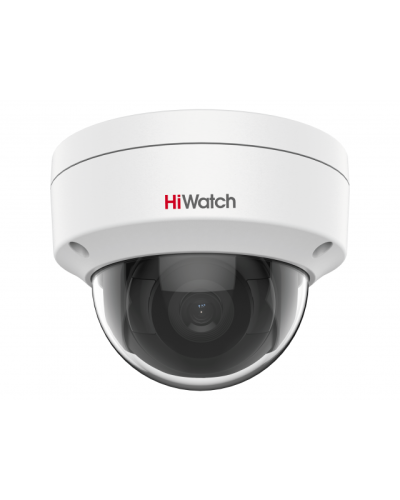 DS-I402(D) (4мм). Бюджетная IP-видеокамера купольная. HiWatch в Омске