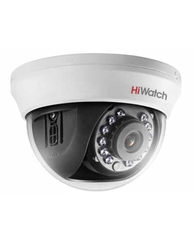 DS-T591(C) (2.8 mm). Бюджетная видеокамера мультиформатная купольная. HiWatch в Омске