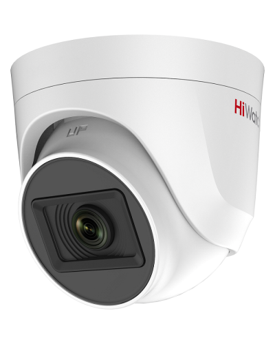 HDC-T020-P(B)(3.6mm). Бюджетная видеокамера мультиформатная купольная. HiWatch Ecoline в Омске
