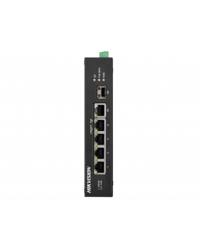 DS-3T0306HP-E/HS. Коммутатор с питанием POE. Hikvision в Омске