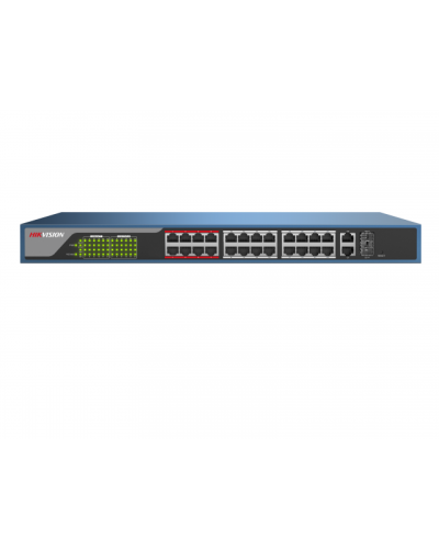 DS-3E0326P-E/M(B). Коммутатор с питанием POE. Hikvision в Омске