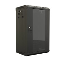 TDB-12U-GP-RAL9004. Шкаф телекоммуникационный 10 настенный, 12U. Hyperline