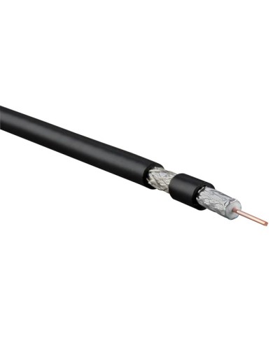 COAX-RG6-CU-100. Кабель коаксиальный. Hyperline в Омске