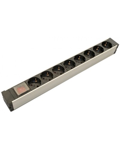 SHZ19-8SH-S-IEC. Блок розеток 19. Hyperline в Омске