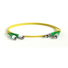 FC-D2-9-FC/AR-FC/AR-H-1M-LSZH-YL. Патч-корд волоконно-оптический FC-FC. Hyperline