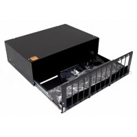 FO-19R-3U-12xSLT-W140H42-96UN-BK. Кросс оптический 19. Hyperline