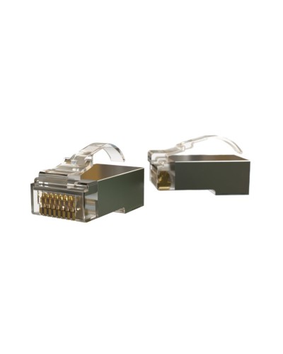 PLEZ-8P8C-UA-C6-SH-100 (100 шт). Разъем RJ-45. Hyperline в Омске