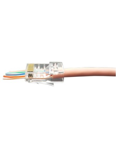 PLEZ-8P8C-U-C5-100 (100 шт). Разъем RJ-45. Hyperline в Омске