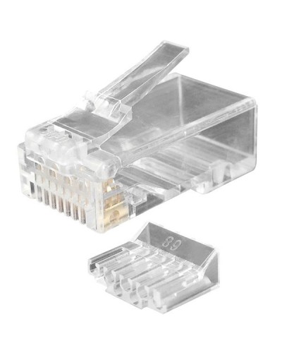 PLUG-8P8C-UV-C6-100 (100 шт). Разъем RJ-45. Hyperline в Омске