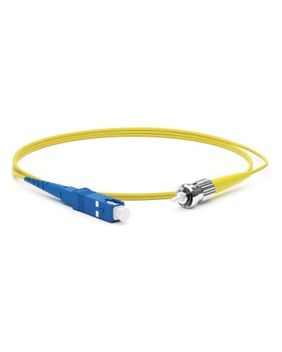 FC-S2-9-SC/UR-ST/UR-H-1M-LSZH-YL. Патч-корд волоконно-оптический одномодовый. Hyperline в Омске