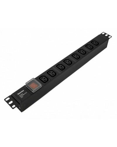 SHE19-8IEC-S-IEC. Блок розеток 19. Hyperline в Омске