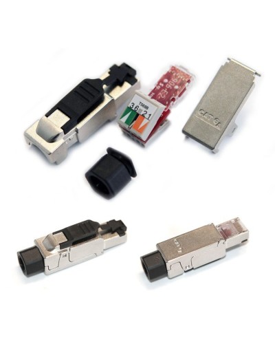 PLUF-8P8C-S-C6-SH. Разъем RJ-45. Hyperline в Омске