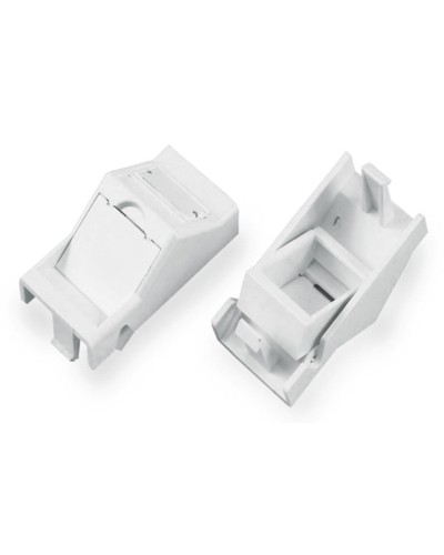 SIP2A-1K-M45-22.5. Вставка угловая 45x22.5 (аналог Mosaic) для 1 модуля формата Keystone Jack. Hyperline в Омске