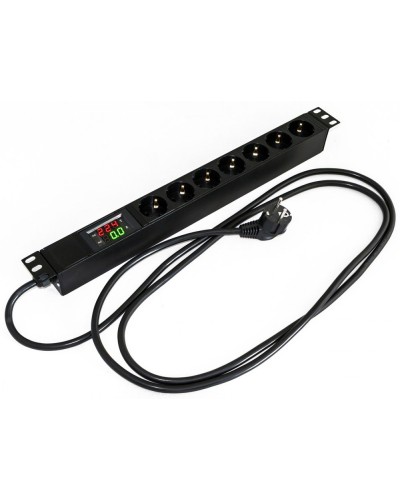SHE19-7SH-AV-2.5EU. Блок розеток 19. Hyperline в Омске