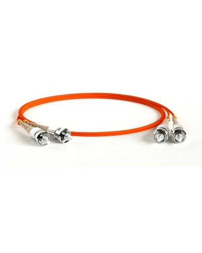 FC-D2-50-ST/PR-ST/PR-H-1M-LSZH-OR. Патч-корд волоконно-оптический многомодовый. Hyperline в Омске