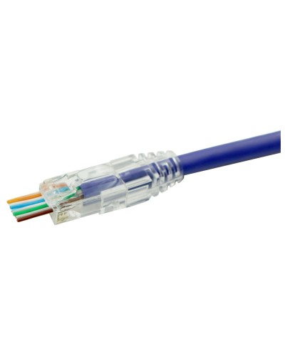 PLEZ-8P8C-UA-C6-100 (100 шт). Разъем RJ-45. Hyperline в Омске