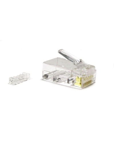 PLUG-8P8C-UV-C6-SH-100 (100 шт). Разъем RJ-45. Hyperline в Омске