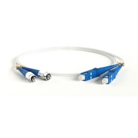 FC-D2-9A1-FC/UR-SC/UR-H-1M-LSZH-WH. Патч-корд волоконно-оптический SC-FC. Hyperline