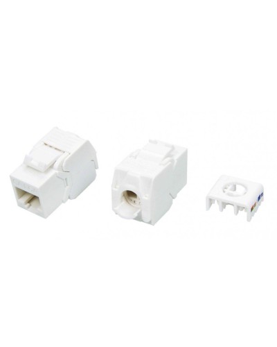 KJ8-8P8C-C6A-180-TLS-WH. Вставка Keystone Jack RJ-45. Hyperline в Омске
