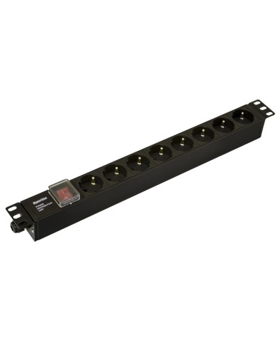 SHE19-8SH-S-CB. Блок розеток 19. Hyperline в Омске