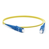 FC-S2-9-SC/UR-SC/UR-H-1M-LSZH-YL. Патч-корд волоконно-оптический одномодовый. Hyperline