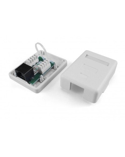 SB1-1-8P8C-C6-WH. Розетка RJ-45. Hyperline в Омске