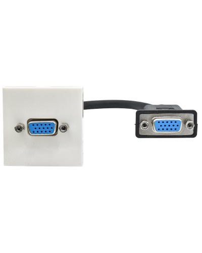 Розетка VGA M/M PRIMER РКМ-10-20-П белый IEK(PR-KK40D-RV-0-1-K01). Розетка. IEK в Омске