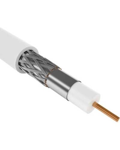 GENERICA RG6 медный 75Ом FPE PVC белый (CC3-R6F1-111-300-G). Кабель коаксиальный медный. IEK в Омске