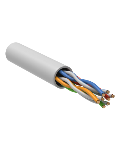 GENERICA U/UTP кат. 5E 24AWG 4 пары LSZH INDOOR белый (BC1-C5E04-128-305-G). Кабель «витая пара» (LAN) для структурированных систем связи. IEK в Омске