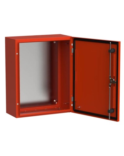 ЩМП-50.40.20 УХЛ1 IP66 RAL3020 TITAN 5 (TI5-13-N-050-040-020-66). Корпус металлический с монтажной платой. IEK в Омске