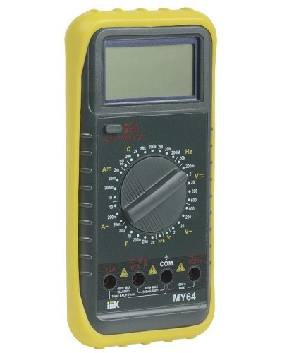 Мультиметр цифровой Professional MY64 (TMD-5S-064). Мультиметр цифровой. IEK в Омске