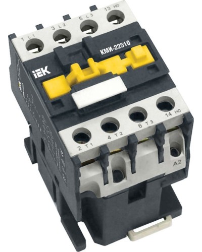 Контактор КМИ-22510 25А 400В/АС3 1NO (KKM21-025-400-10). Контактор. IEK в Омске