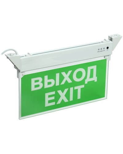 ССА 2101 ВЫХОД-EXIT (LSSA0-2101-3-20-K03). Светильник аварийно-эвакуационный светодиодный, односторонний. IEK в Омске