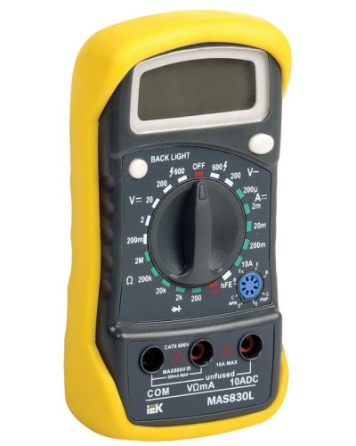 Мультиметр цифровой Master MAS830L (TMD-3L-830). Мультиметр цифровой. IEK в Омске
