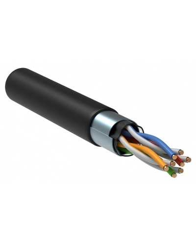 GENERICA F/UTP кат.5E 24AWG 4 пары LDPE черный (BC3-C5E04-339-305-R-G). Кабель «витая пара» (LAN) для структурированных систем связи. IEK в Омске