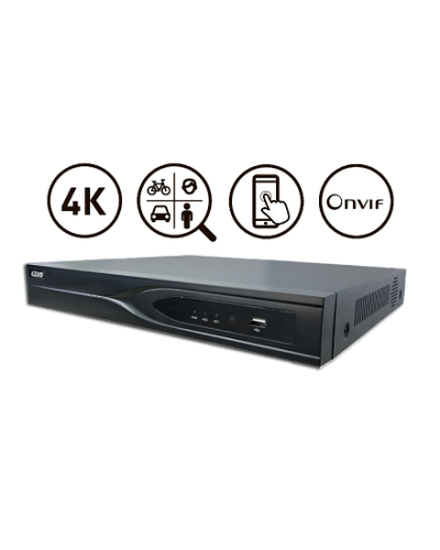 KN-PRO16/2-4K. Видеорегистратор IP 16-канальный. KENO в Омске