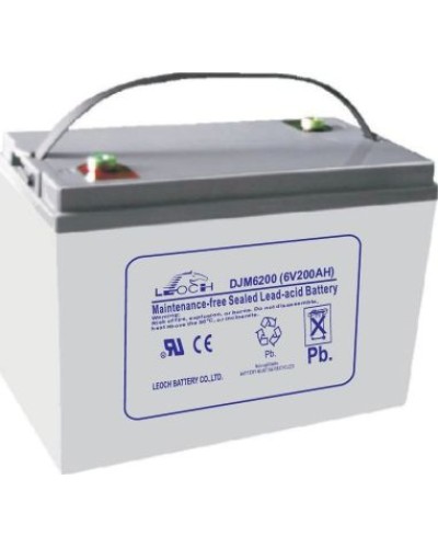LEOCH DJM 6200. Аккумулятор герметичный свинцово-кислотный. LEOCH в Омске