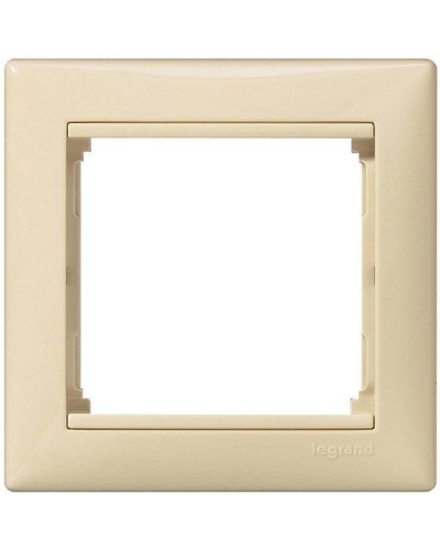 Рамка Valena 1 пост, слоновая кость (774351). Рамка. LegranD в Омске